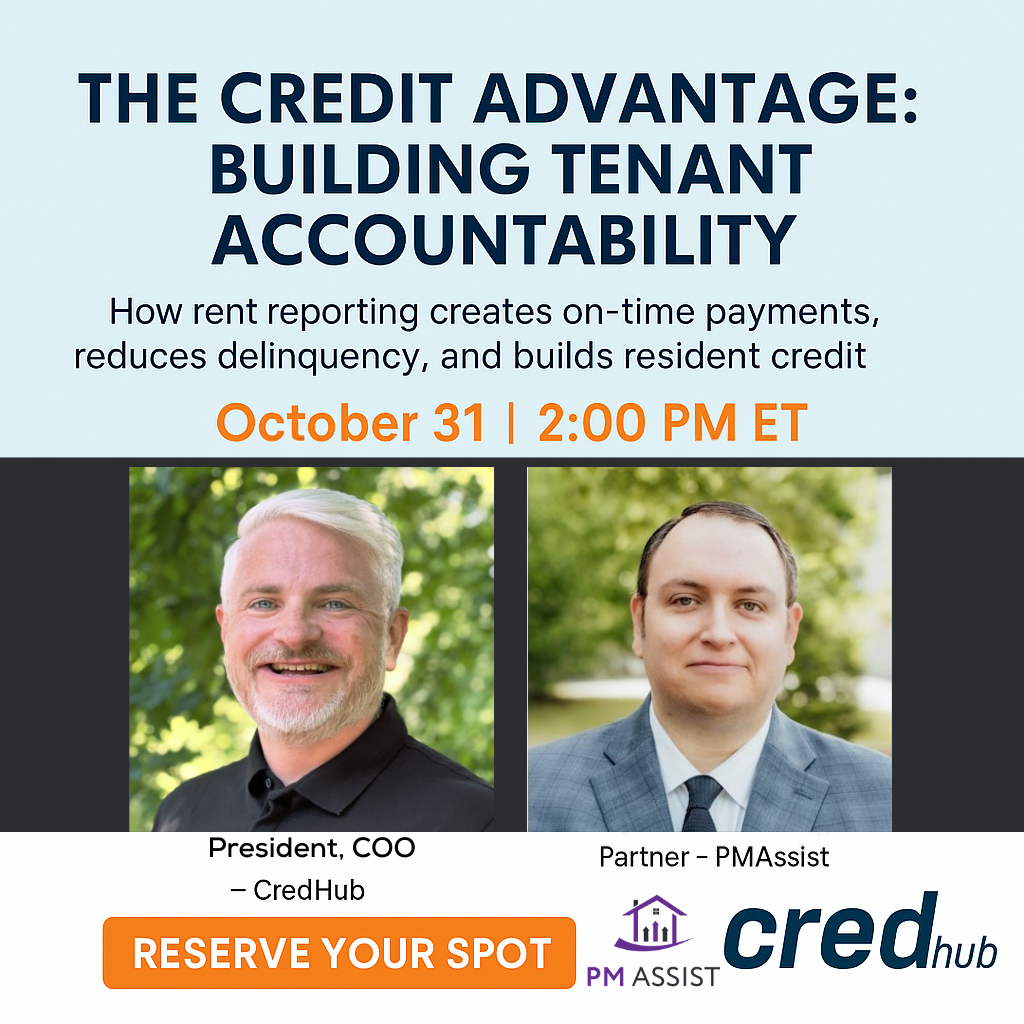 The Credit Advantage: Building Tenant Accountability (PMA Partner Webinar)